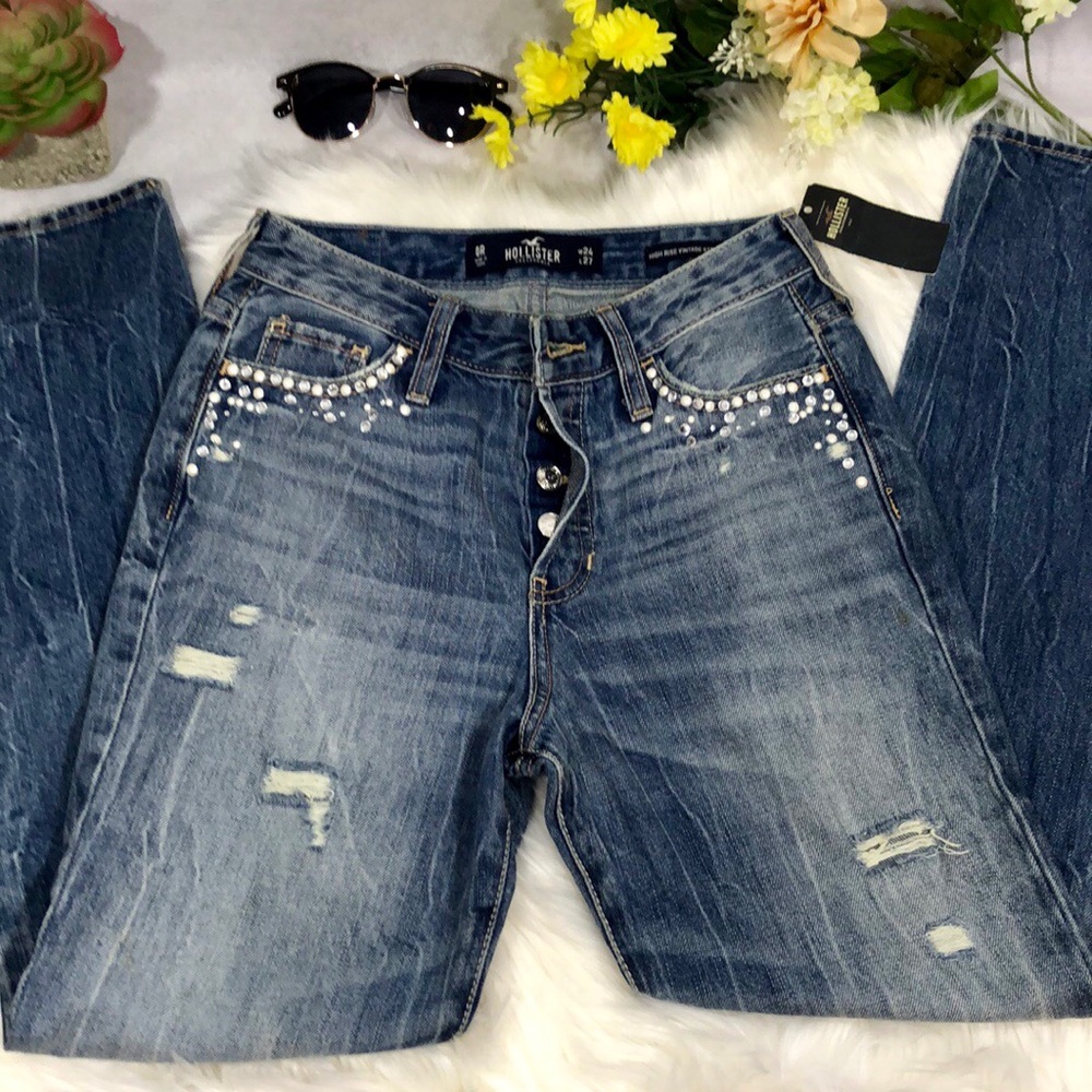 🆕🎄SALE🎉HOLLISTER distressed jeans 💎